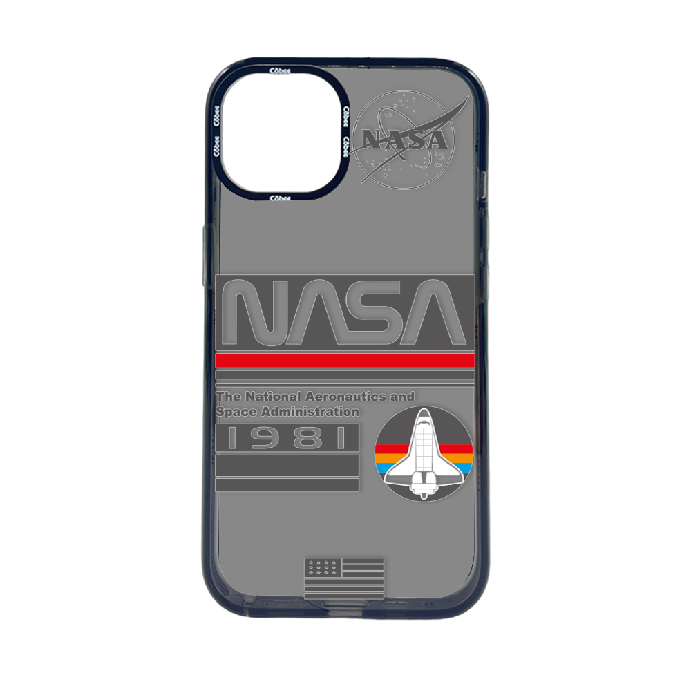 Cōbee Log Iphone 13/14  Rocket Nasa Negro
