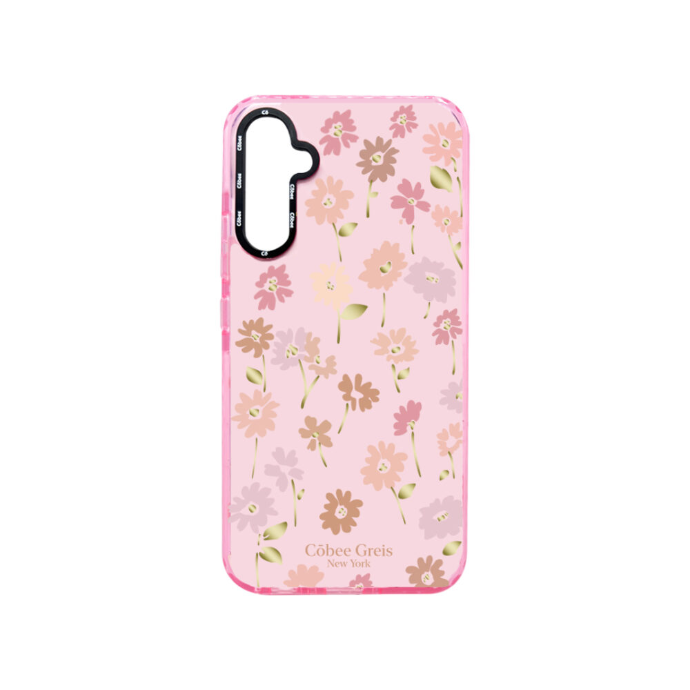 Côbee Log Samsung A34 Greis #10 Flor Rosa Rosada