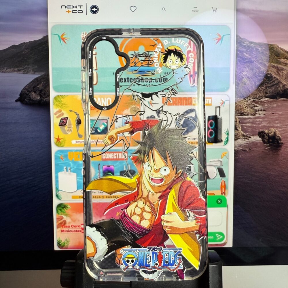 Côbee Log Samsung A24 One Piece Luffy / Borde Negro
