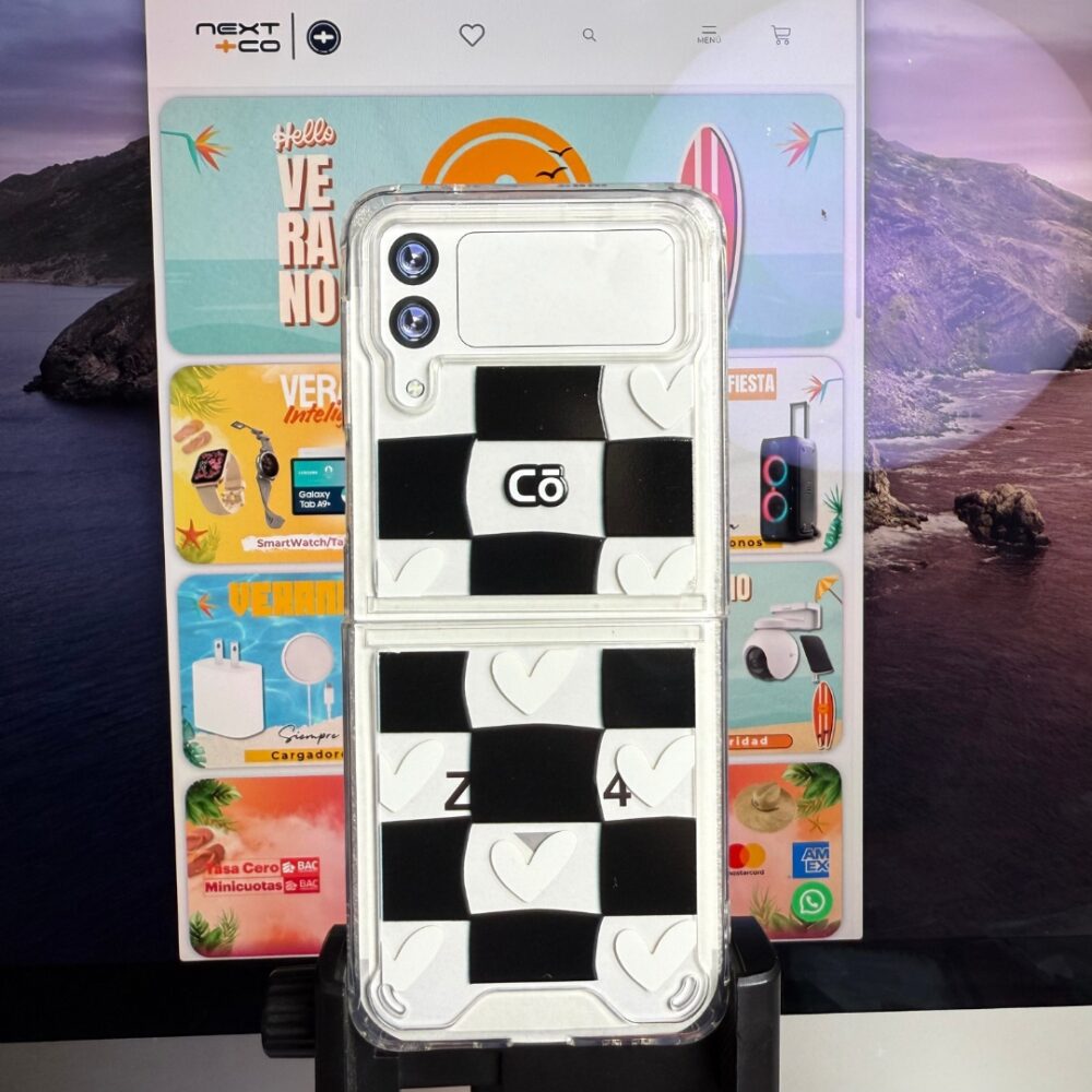 Côbee Shield Samsung Z Flip 4 Ajedrez