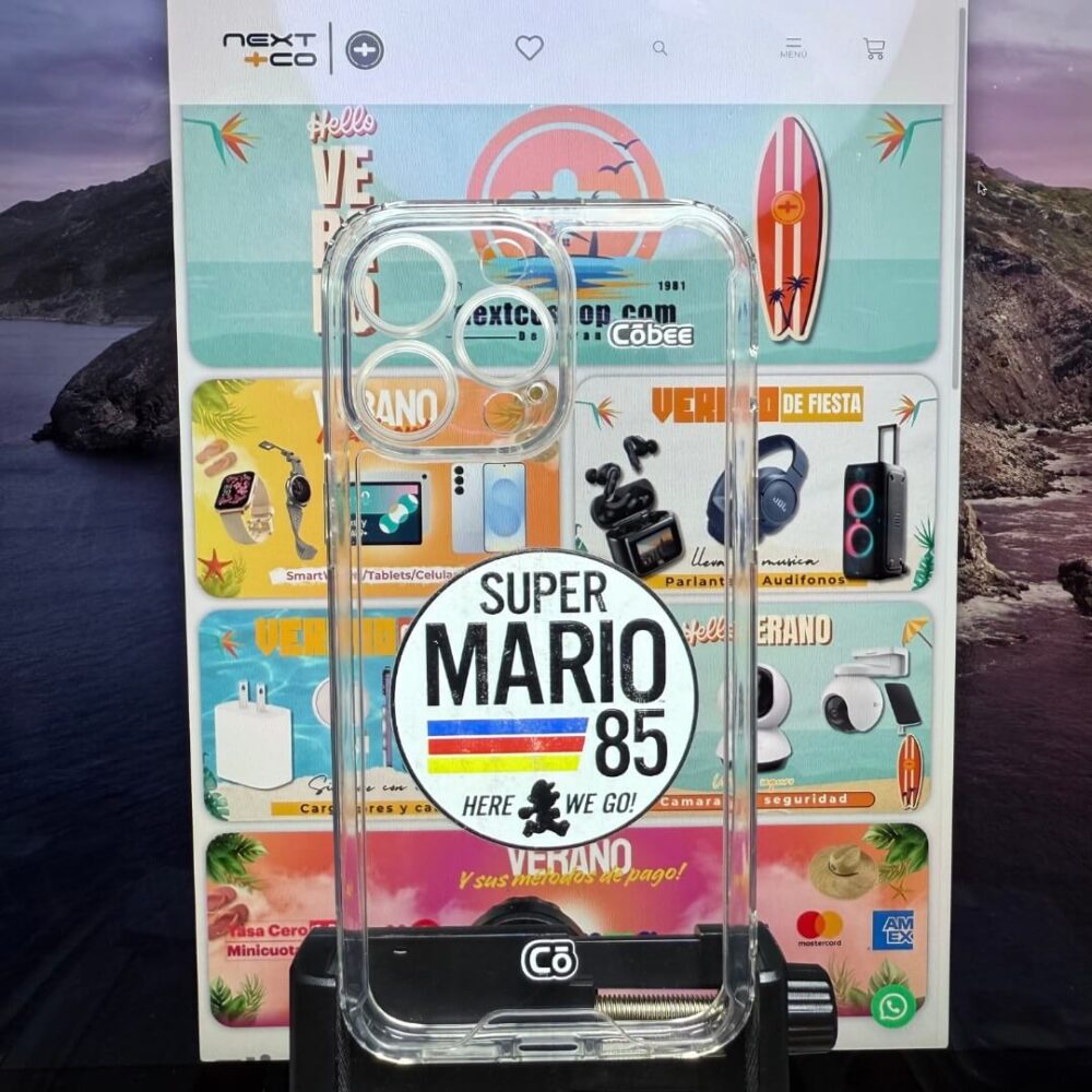 Estuche Cobee Shield iPhone 14 Pro Max Super Mario #1