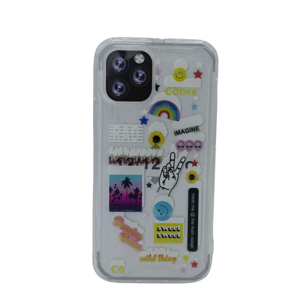 Estuche Cobee Shield iPhone 12/12 Pro Stickers #1