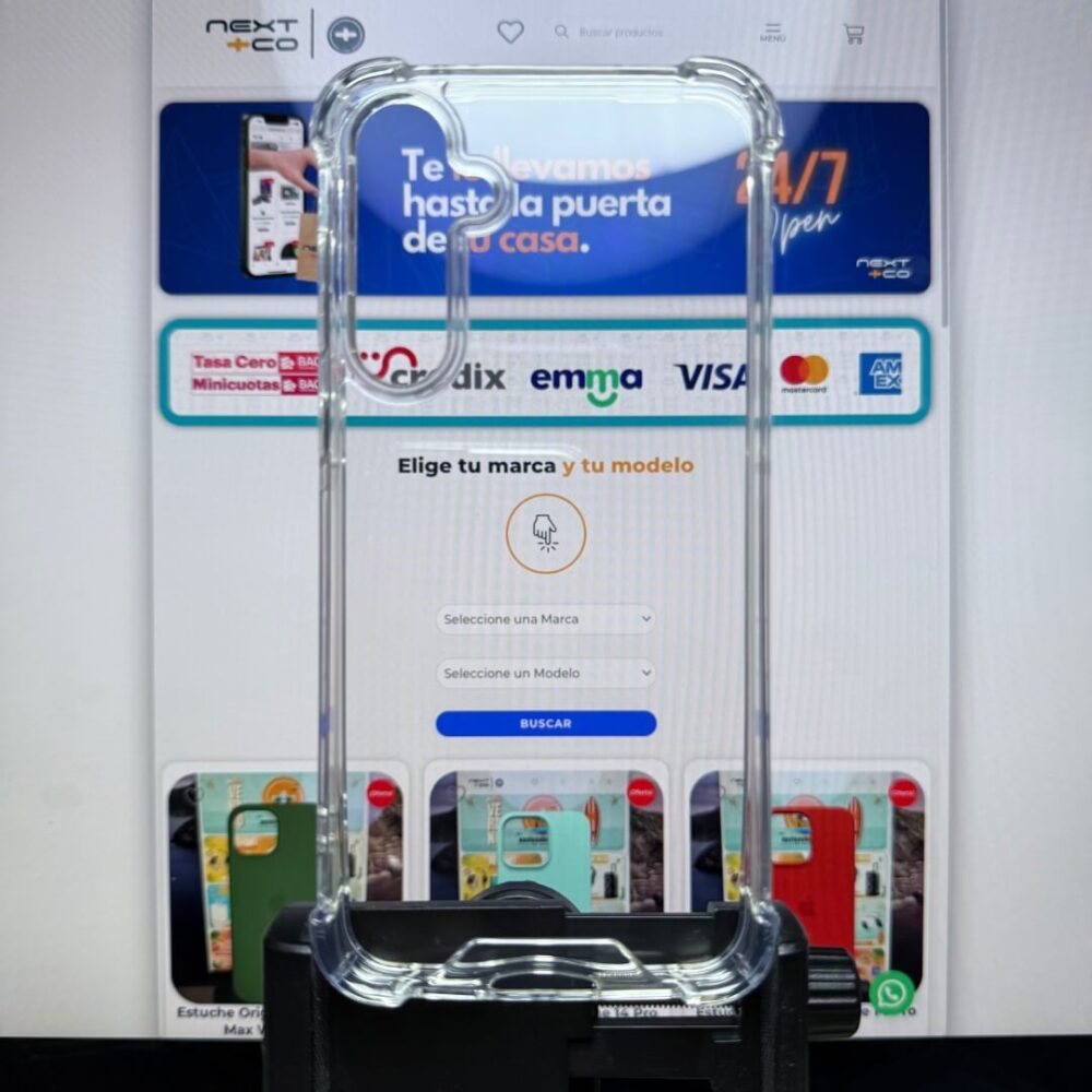 Estuche Transparente Space Samsung A55 5g