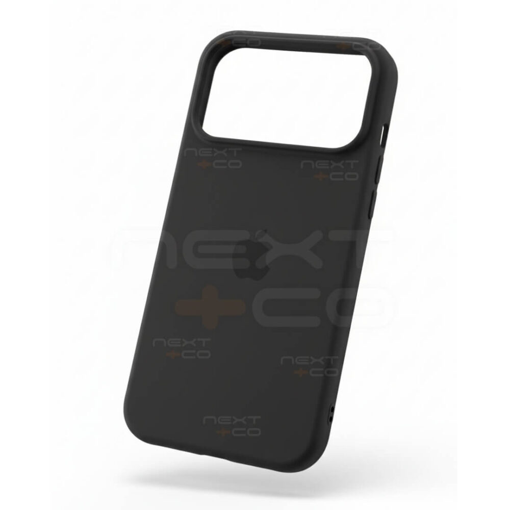 Estuche Silicon Iphone 17 Pro Negro