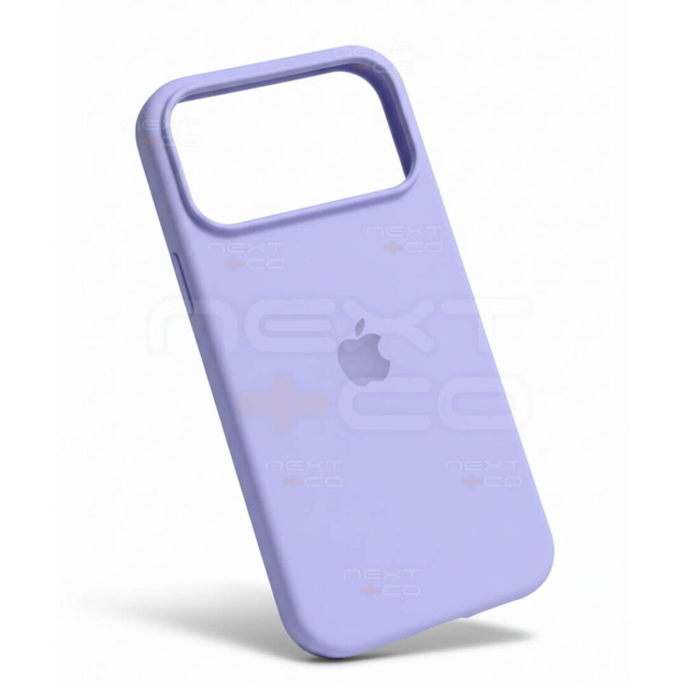 Estuche Silicon Iphone 17 Pro Lila