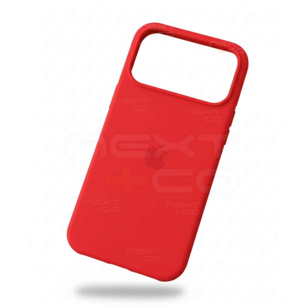Estuche Silicon Iphone 17 Pro Rojo