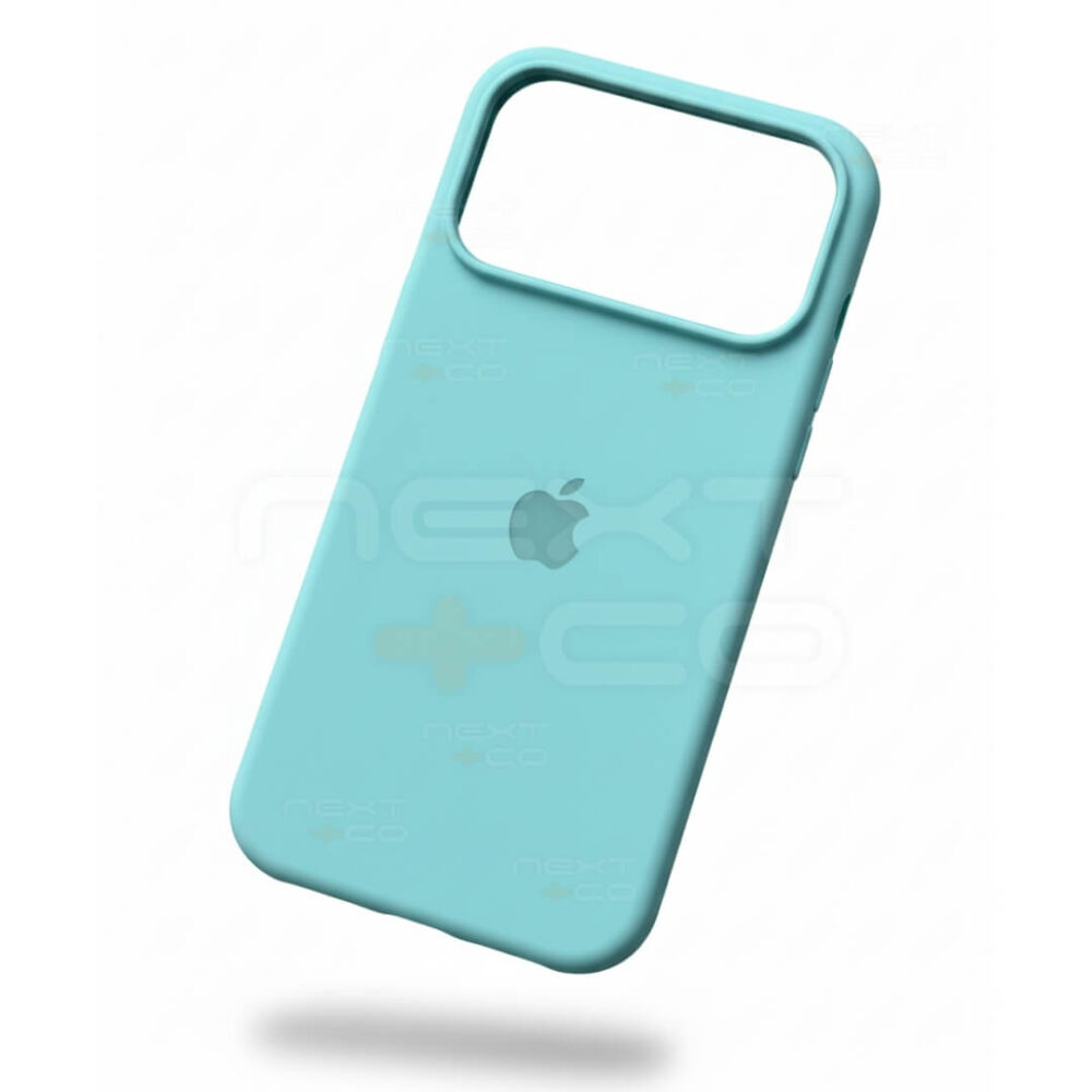 Estuche Silicon Iphone 17 Pro Turquesa