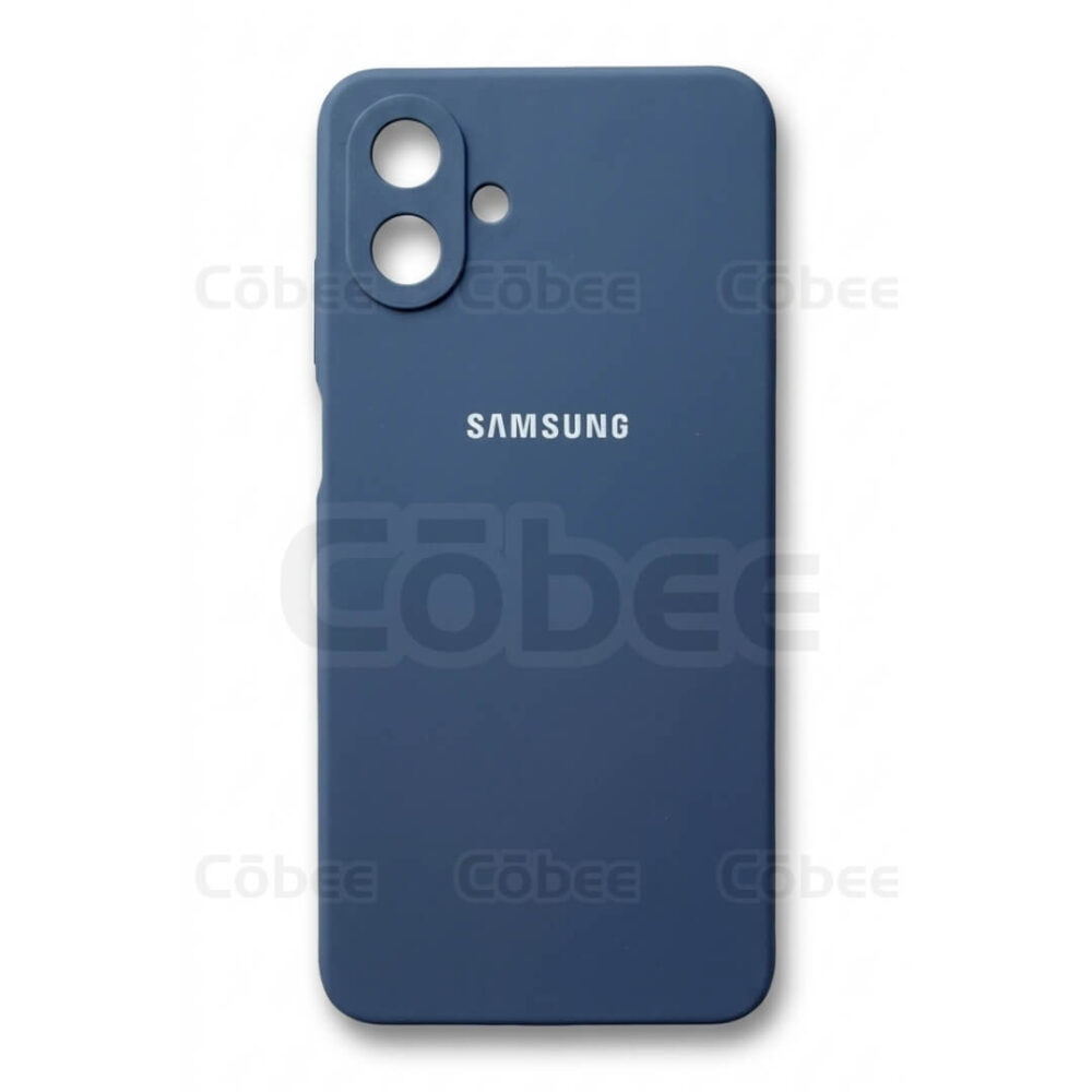 Estuche Silicon Samsung A07 Azul Oscuro