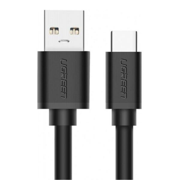 Cable Ugreen US184 USB-A 3.0 A USB-C 1 metro 20882 Negro