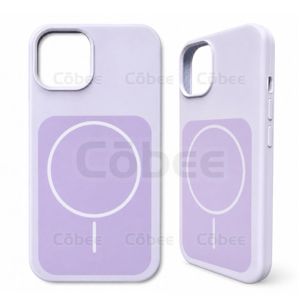 Estuche Silicon MagSafe Iphone 13/14 Lila