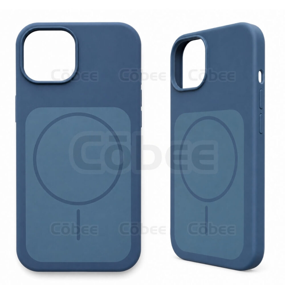 Estuche Silicon MagSafe Iphone 13/14 Azul