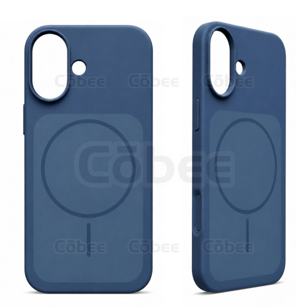 Estuche Silicon MagSafe Iphone 16 Azul