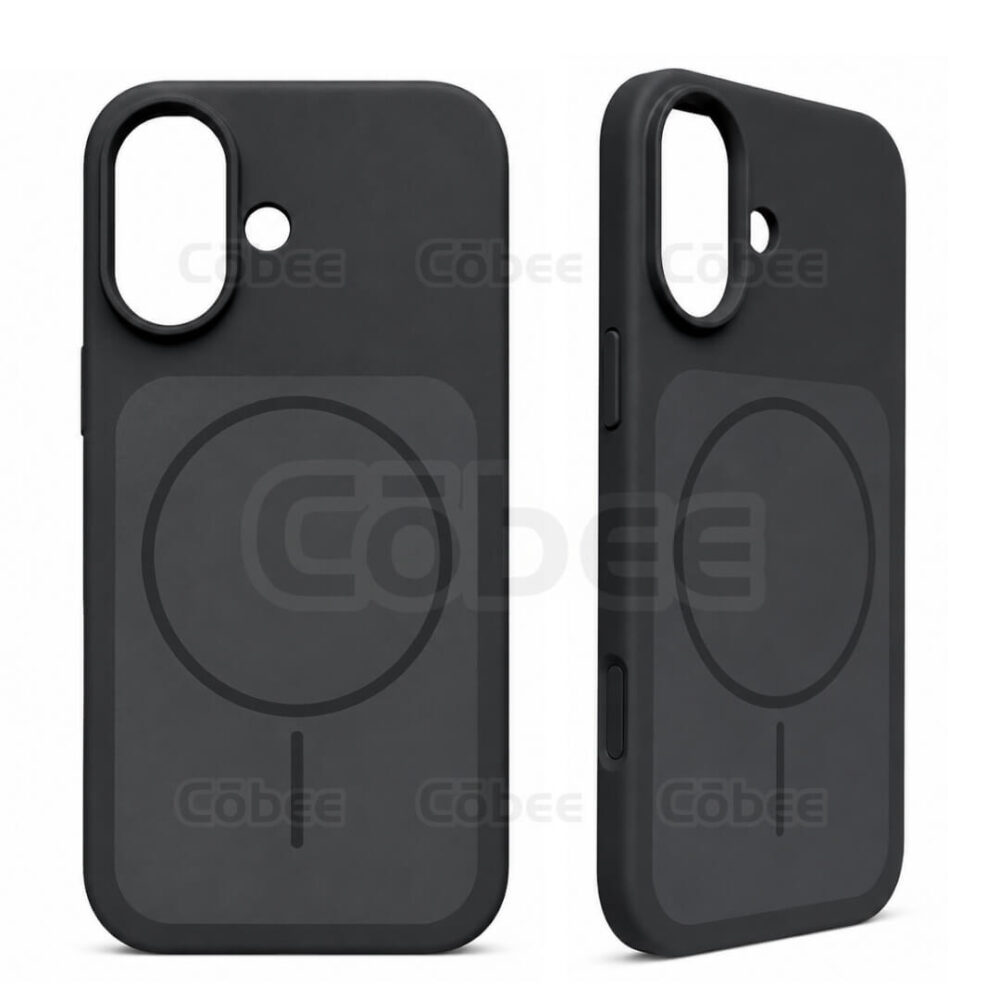Estuche Silicon MagSafe Iphone 16 Negro