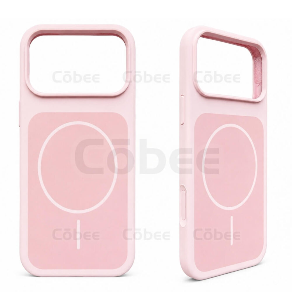 Estuche Silicon MagSafe Iphone 17 Pro Rosa