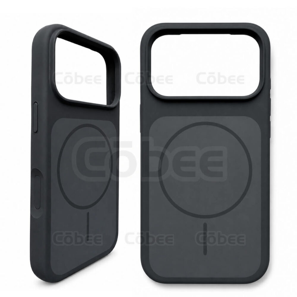 Estuche Silicon MagSafe Iphone 17 Pro Negro