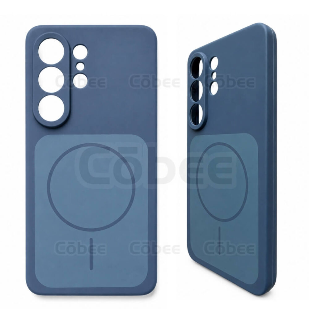 Estuche Silicon MagSafe Samsung S26 Ultra Azul