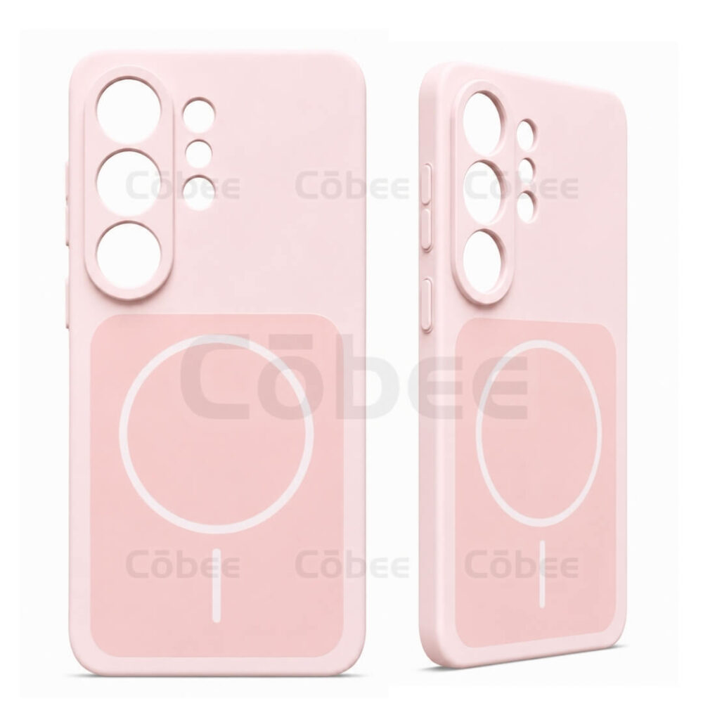 Estuche Silicon MagSafe Samsung S26 Ultra Rosa