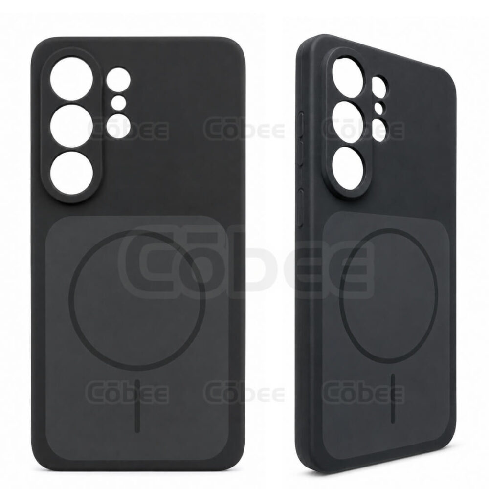 Estuche Silicon MagSafe Samsung S26 Ultra Negro