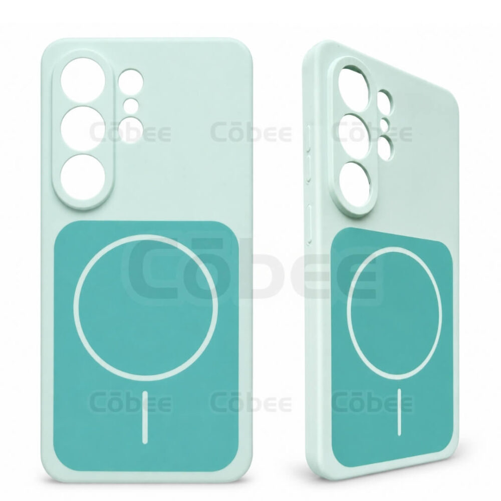 Estuche Silicon MagSafe Samsung S26 Ultra Menta