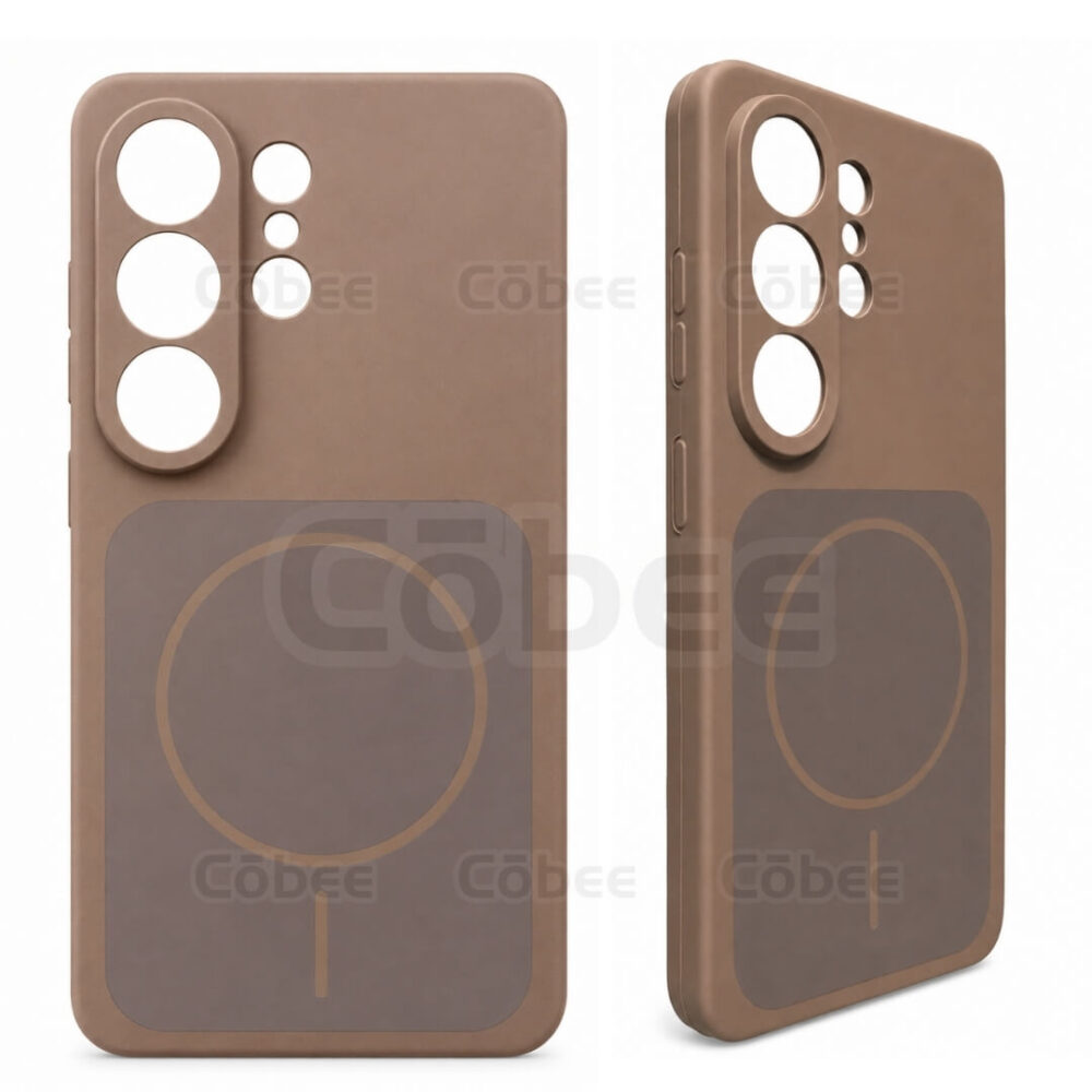 Estuche Silicon MagSafe Samsung S26 Ultra Cafe