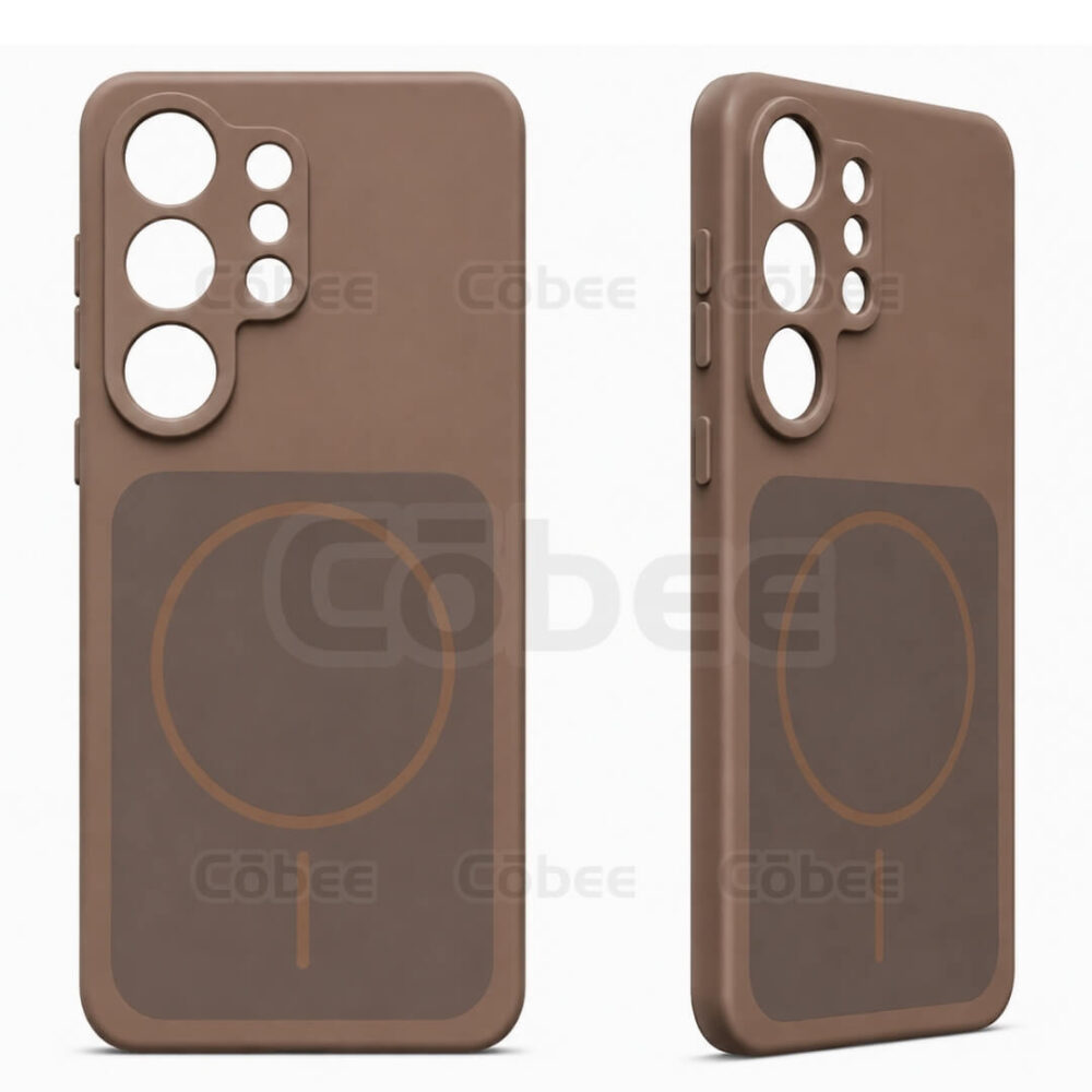 Estuche Silicon MagSafe Samsung S25 Ultra Cafe