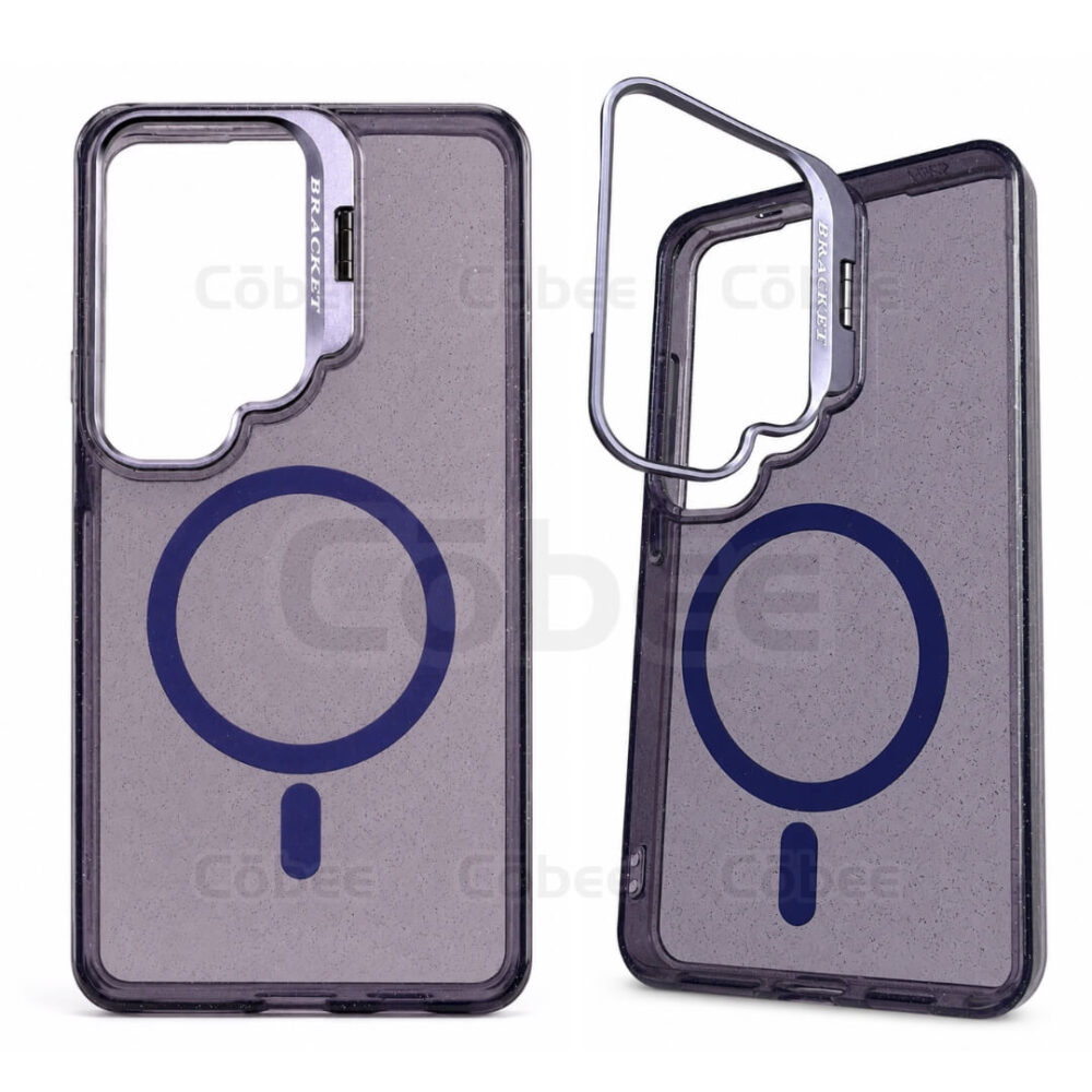 Estuche Escarcha con Soporte MagSafe Samsung S26 Ultra Morado