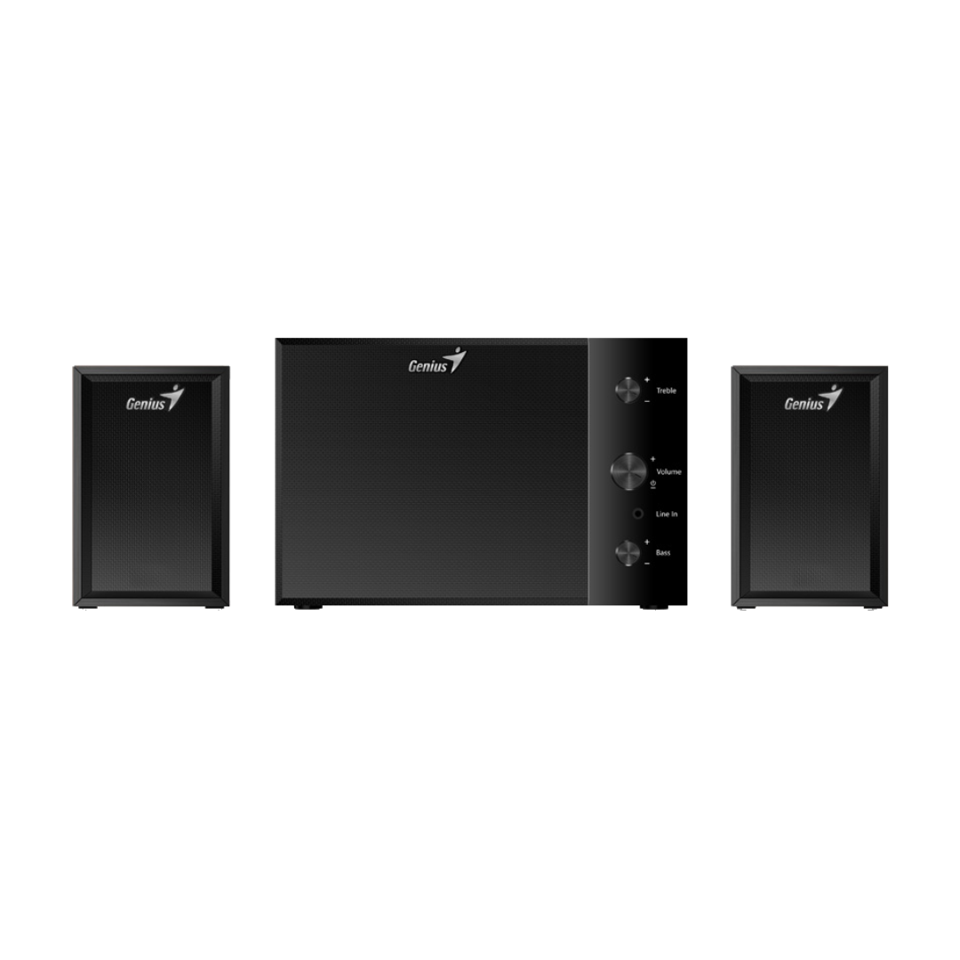 PARLANTE GENIUS SW350 2.1 31730037403 NEGRO