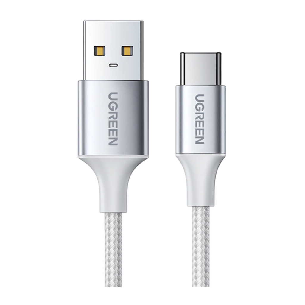 Cable Ugreen US288 USB-A 2.0 A USB-C 1 metro 60131 Blanco